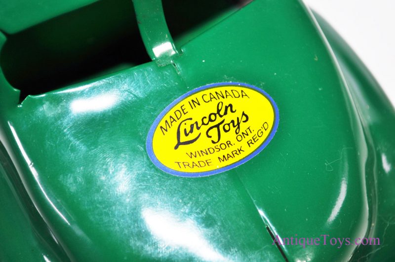 1940’s Lincoln Toys Department of Highways Pressed Steel Dump Truck <FONT COLOR="ff000 ">*SOLD*</font> - Image 11