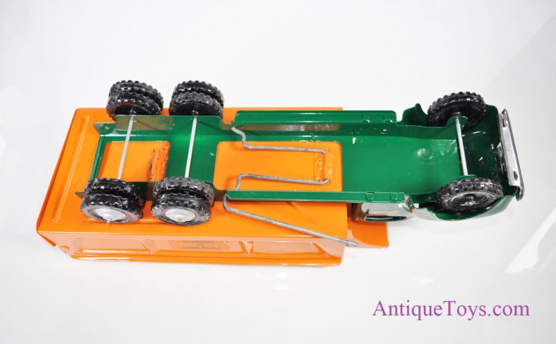 1940’s Lincoln Toys Department of Highways Pressed Steel Dump Truck <FONT COLOR="ff000 ">*SOLD*</font> - Image 7