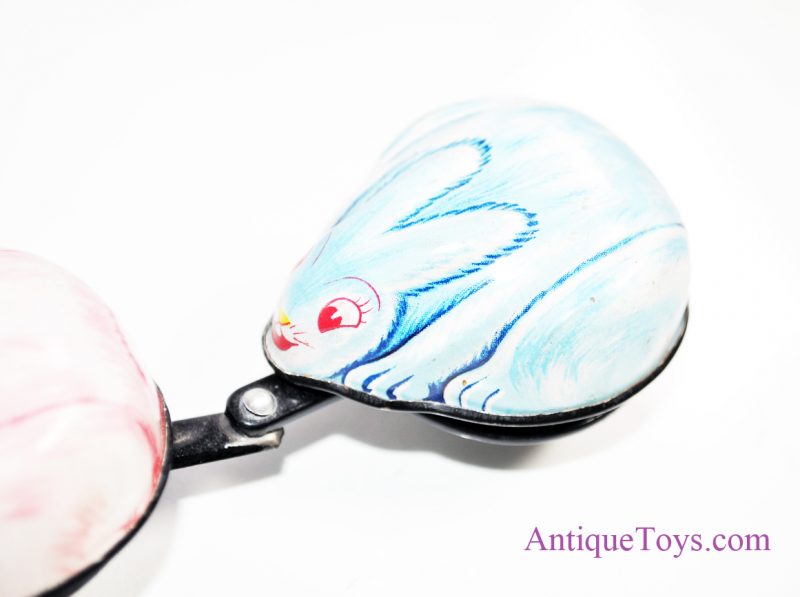 Vintage TPS Windup Tin Lithograph Lady Bugs and Rabbits Japan Toy <FONT COLOR="ff000 ">*SOLD*</font> - Image 24