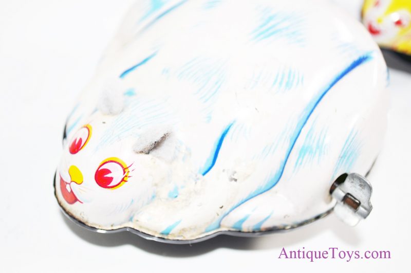 Vintage TPS Windup Tin Lithograph Lady Bugs and Rabbits Japan Toy <FONT COLOR="ff000 ">*SOLD*</font> - Image 20