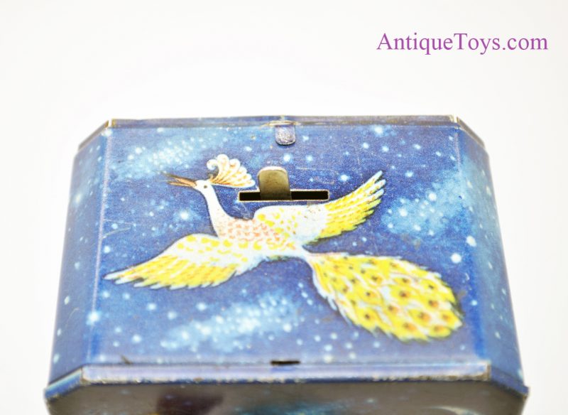 Vintage 1950’s Russian USSR Soviet Union Detskiy Mir Sputnik Mechanical Space Tin Litho Windup Toy <FONT COLOR="ff000 ">*SOLD*</font> - Image 6
