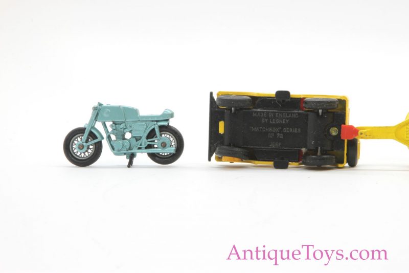 Matchbox or Lesney Honda Motorcycle and Jeep Die Cast <FONT COLOR="ff000 ">*SOLD*</font> - Image 10