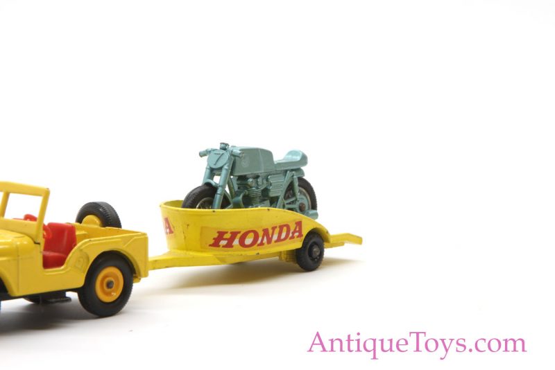 Matchbox or Lesney Honda Motorcycle and Jeep Die Cast <FONT COLOR="ff000 ">*SOLD*</font> - Image 7