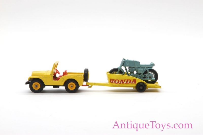 Matchbox or Lesney Honda Motorcycle and Jeep Die Cast <FONT COLOR="ff000 ">*SOLD*</font> - Image 5