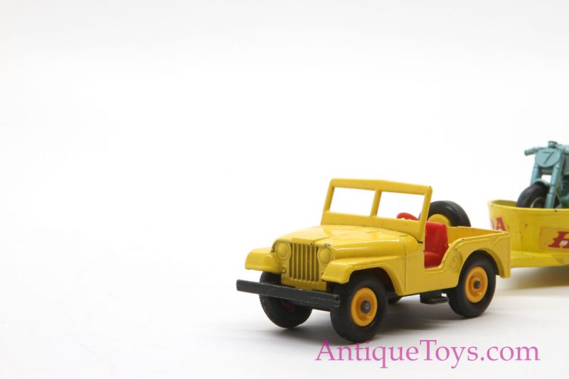Matchbox or Lesney Honda Motorcycle and Jeep Die Cast <FONT COLOR="ff000 ">*SOLD*</font> - Image 4
