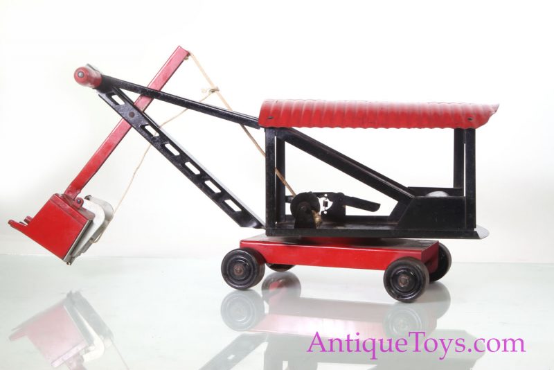 Antique Keystone Mfg. Co. Pressed Steel Steam Shovel <FONT COLOR="ff000 ">*SOLD*</font> - Image 3