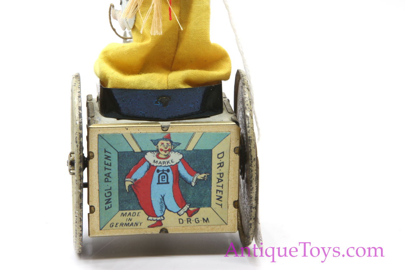 Lehmann Balky Mule Clown Tin Windup Antique Toy *SOLD* AntiqueToys