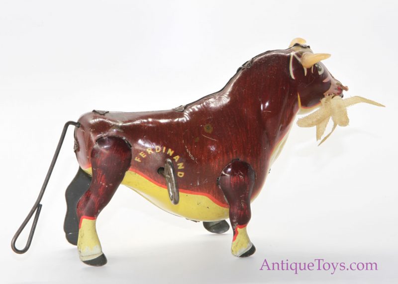 Marx Ferdinand the Bull Windup, Vintage <FONT COLOR="ff000 ">*SOLD*</font> - Image 6