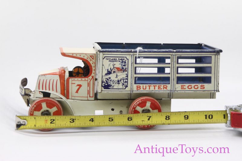 Marx Toy Toyland Eggs and Milk Mack Windup Truck <FONT COLOR="ff000 ">*SOLD*</font> - Image 7