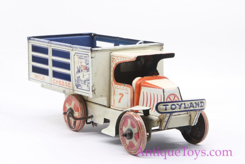 Marx Toy Toyland Eggs and Milk Mack Windup Truck <FONT COLOR="ff000 ">*SOLD*</font> - Image 2