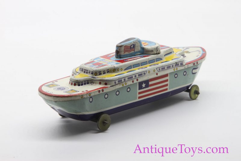Wyandotte Toys All Metal Products Company SS America Tin Lithographed Ocean Liner <FONT COLOR="ff000 ">*SOLD*</font> - Image 4