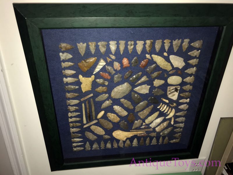 Framed & Matted North American Indian Arrowhead Collection from Robert E. Barr of Sarasota - Image 31