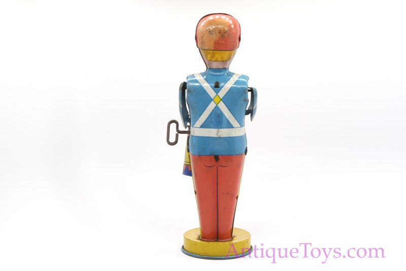 Chein Tin Lithographed Drummer Boy Soldier Windup Toy <FONT COLOR="ff000 ">*SOLD*</font> - Image 5