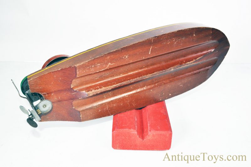 Rare Liberty Playthings Windup Wooden “Sea Gull” Speed Race Boat with Stand <FONT COLOR="ff000 ">*SOLD*</font> - Image 12