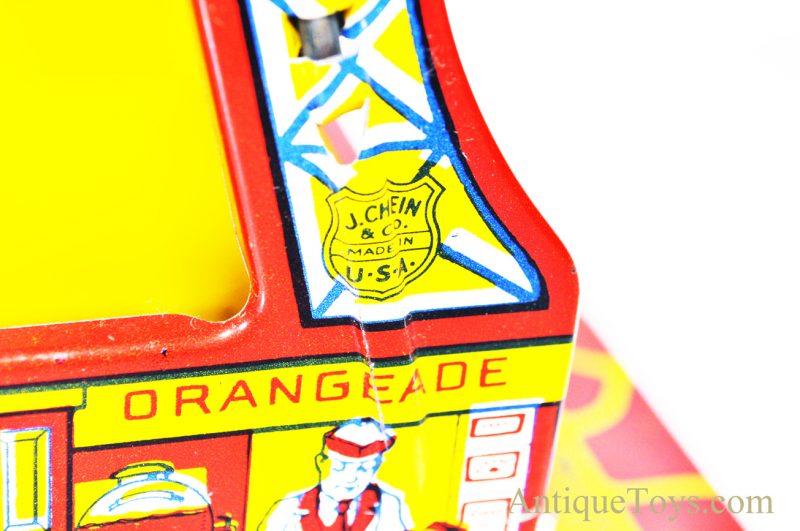 Rare Early 1930’s J. Chein Tin Litho Windup No. 172 “Hercules” Mechanical Ferris Wheel <FONT COLOR="ff000 ">*SOLD*</font> - Image 5