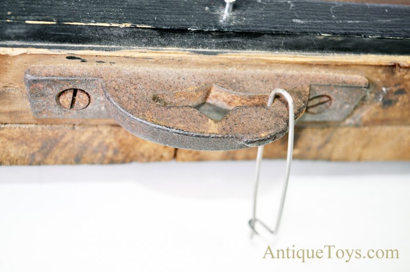 Very Rare Antique ca. 1800's J.E. Stevens “Leader” Cap Gun Toy Sand Cast Iron Mold with Vintage Spurs for Décor or Display <FONT COLOR="ff000 ">*SOLD*</font> - Image 7