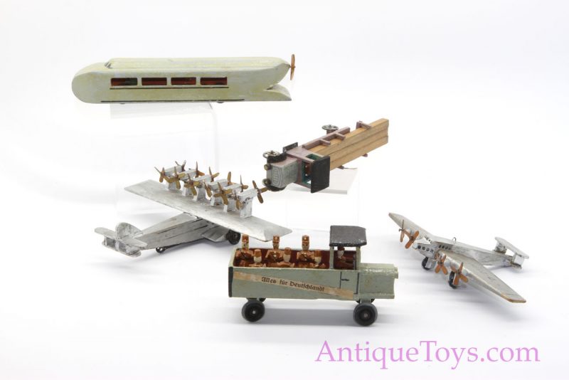 German Penny Toys and Nazi Transport with Dornier D X Plane Toy <FONT COLOR="ff000 ">*SOLD*</font> - Image 2