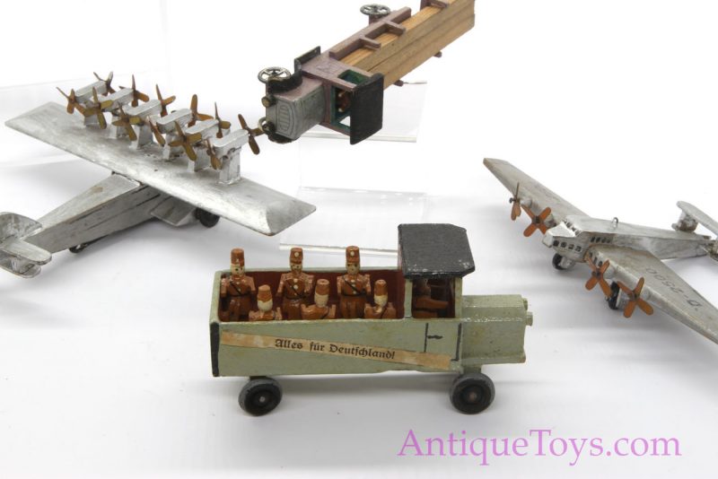 German Penny Toys and Nazi Transport with Dornier D X Plane Toy <FONT COLOR="ff000 ">*SOLD*</font> - Image 3