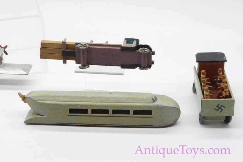 German Penny Toys and Nazi Transport with Dornier D X Plane Toy <FONT COLOR="ff000 ">*SOLD*</font> - Image 9