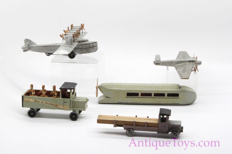 German Penny Toys and Nazi Transport with Dornier D X Plane Toy <FONT COLOR="ff000 ">*SOLD*</font> - Image 10