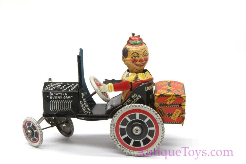 Vintage Marx Henry's Wild Lady Joyrider Car Tin Lithographed Windup Toy Vehicle <FONT COLOR="ff000 ">*SOLD*</font> - Image 9
