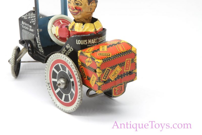 Vintage Marx Henry's Wild Lady Joyrider Car Tin Lithographed Windup Toy Vehicle <FONT COLOR="ff000 ">*SOLD*</font> - Image 8