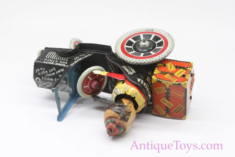 Vintage Marx Henry's Wild Lady Joyrider Car Tin Lithographed Windup Toy Vehicle <FONT COLOR="ff000 ">*SOLD*</font> - Image 3