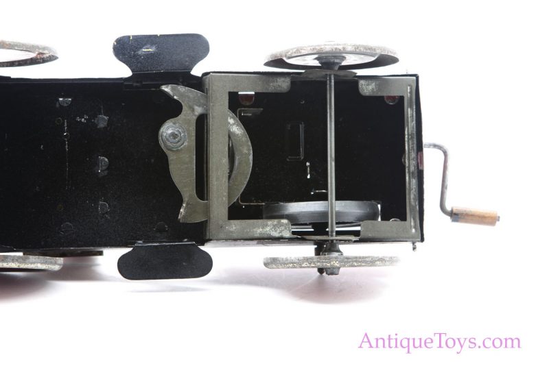 Antique German Hessmobil Fly Wheel Tin Litho Two Seat Tourer Race Car Toy <FONT COLOR="ff000 ">*SOLD*</font> - Image 10