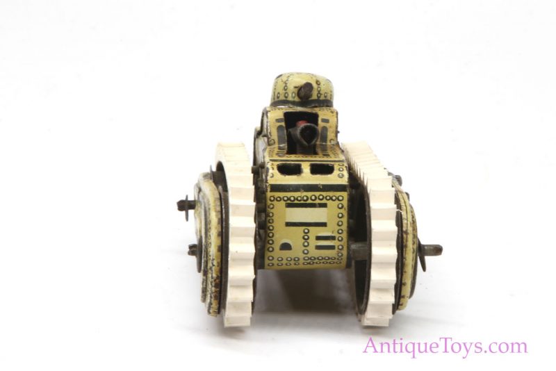 Japanese Tin Windup Tank Prewar Toy for Sale <FONT COLOR="ff000 ">*SOLD*</font> - Image 2