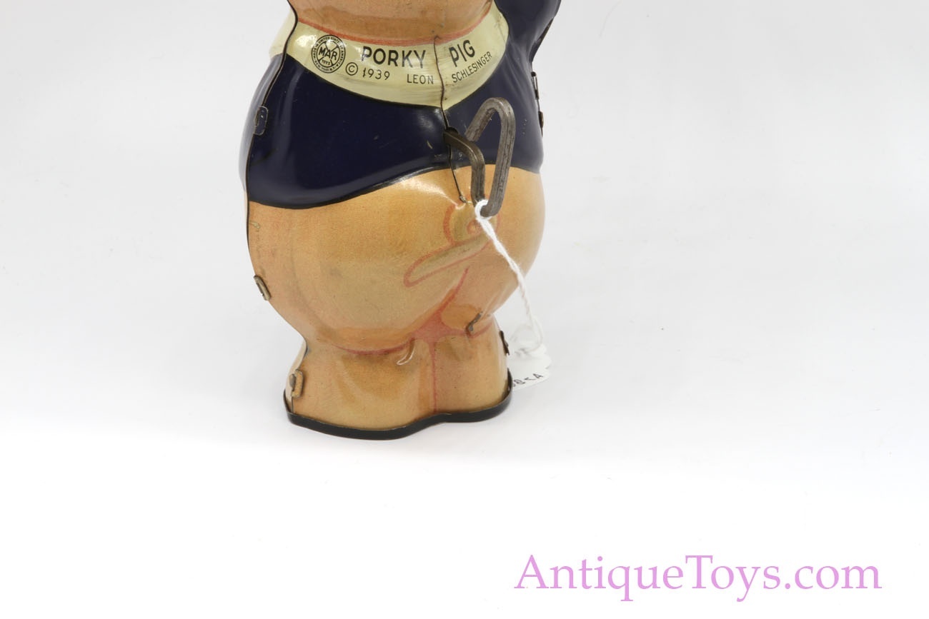 Marx Porky Pig Tin Windup - Image 6