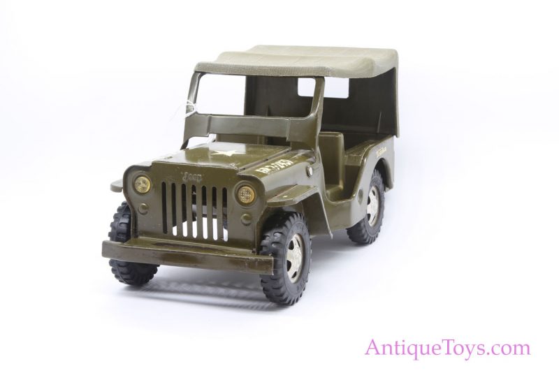 Tonka Military Jeep  GR-2 2431 Vintage Pressed Steel <FONT COLOR="ff000 ">*SOLD*</font> - Image 4