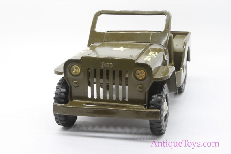 Tonka Military Jeep  GR-2 2431 Vintage Pressed Steel <FONT COLOR="ff000 ">*SOLD*</font> - Image 2