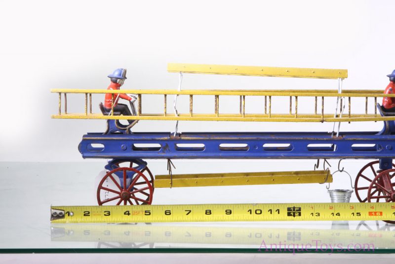 Wilkins Horse Drawn Fire Wagon with Ladders <FONT COLOR="ff000 ">*SOLD*</font> - Image 4