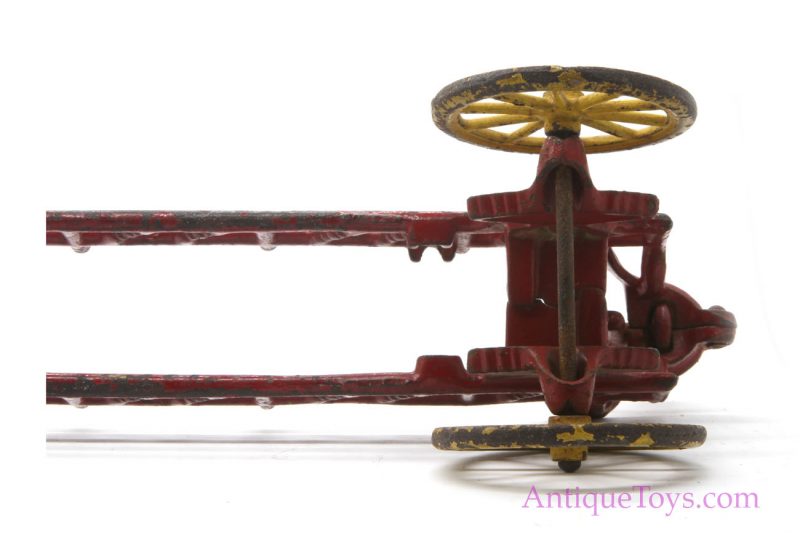 Hubley Cast Iron Fire Wagon and Three Horses for Sale <FONT COLOR="ff000 ">*SOLD*</font> - Image 8