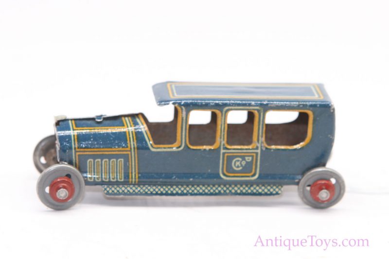 CKO German Tin Limousine Penny Toy <FONT COLOR="ff000 ">*SOLD*</font>