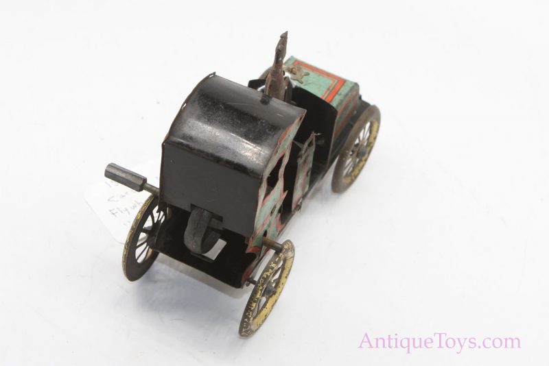 Hess Tin Lithographed Taxi Ca. 1907 with Flywheel *SOLD* - Image 3