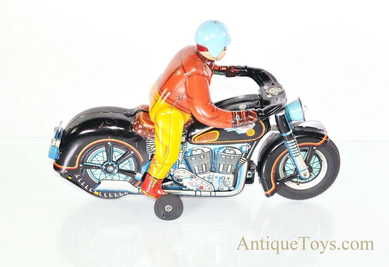 Vintage Japanese Modern Toys MT Battery Tin Toy Desert
