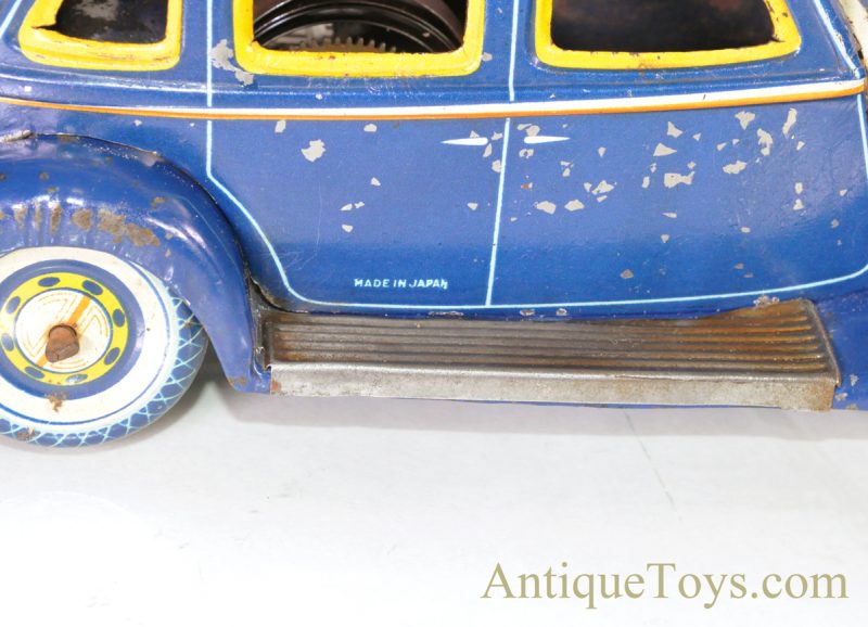 1930’s Pre-War Matsuzo Kosuge KSG Tin/Sheet Metal Litho Windup Buick Car Vehicle Japan <FONT COLOR="ff000 ">*SOLD*</font> - Image 12