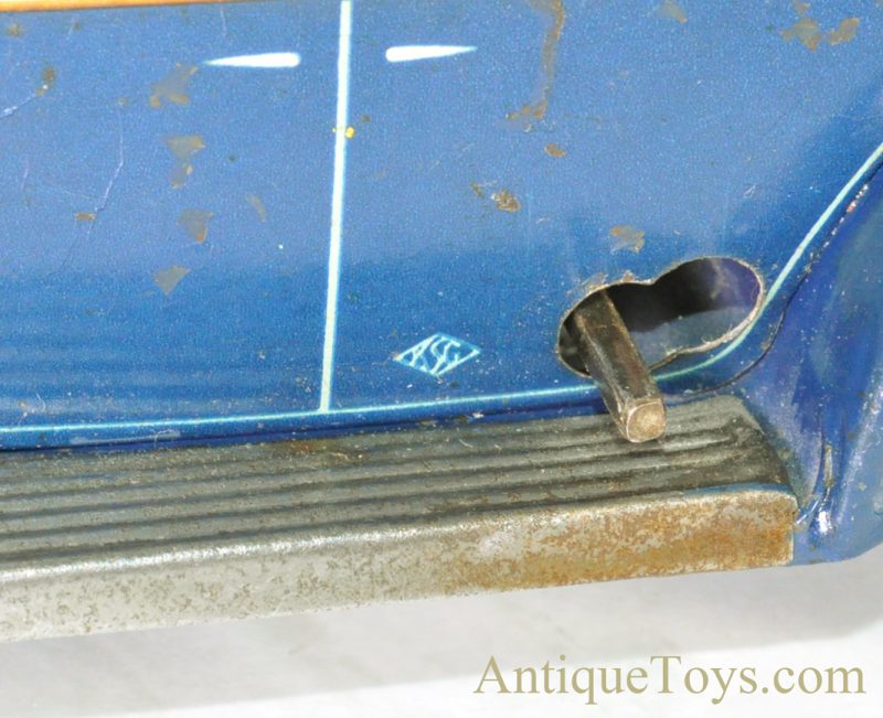 1930’s Pre-War Matsuzo Kosuge KSG Tin/Sheet Metal Litho Windup Buick Car Vehicle Japan <FONT COLOR="ff000 ">*SOLD*</font> - Image 11