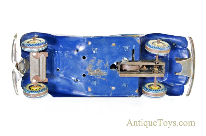 1930’s Pre-War Matsuzo Kosuge KSG Tin/Sheet Metal Litho Windup Buick Car Vehicle Japan <FONT COLOR="ff000 ">*SOLD*</font> - Image 9
