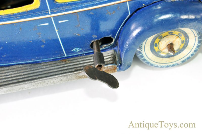 1930’s Pre-War Matsuzo Kosuge KSG Tin/Sheet Metal Litho Windup Buick Car Vehicle Japan <FONT COLOR="ff000 ">*SOLD*</font> - Image 4