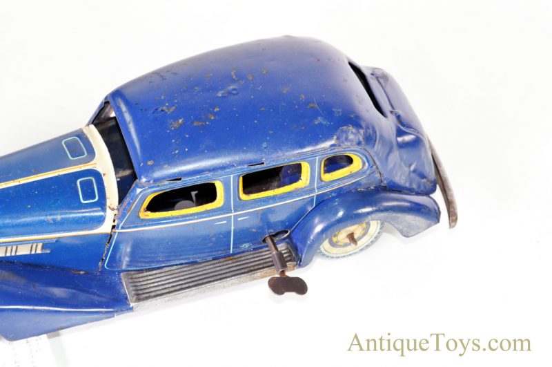 1930’s Pre-War Matsuzo Kosuge KSG Tin/Sheet Metal Litho Windup Buick Car Vehicle Japan <FONT COLOR="ff000 ">*SOLD*</font> - Image 3