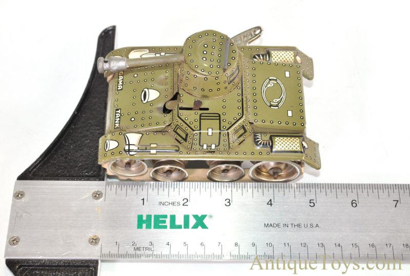Vintage Gama German Tin Litho Tank Windup Toy <FONT COLOR="ff000 ">*SOLD*</font> - Image 11