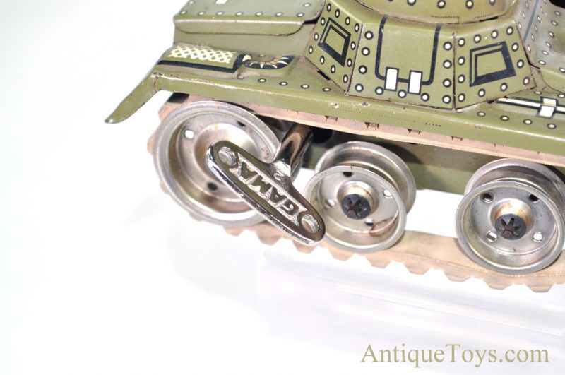 Vintage Gama German Tin Litho Tank Windup Toy <FONT COLOR="ff000 ">*SOLD*</font> - Image 8