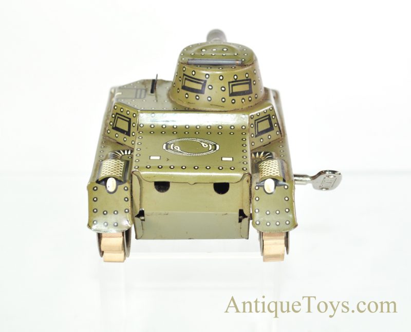 Vintage Gama German Tin Litho Tank Windup Toy <FONT COLOR="ff000 ">*SOLD*</font> - Image 4