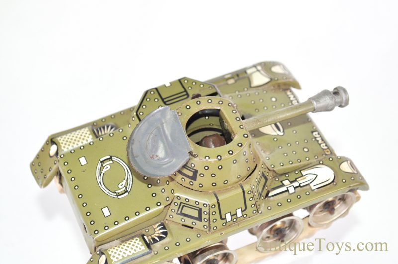 Vintage Gama German Tin Litho Tank Windup Toy <FONT COLOR="ff000 ">*SOLD*</font> - Image 7