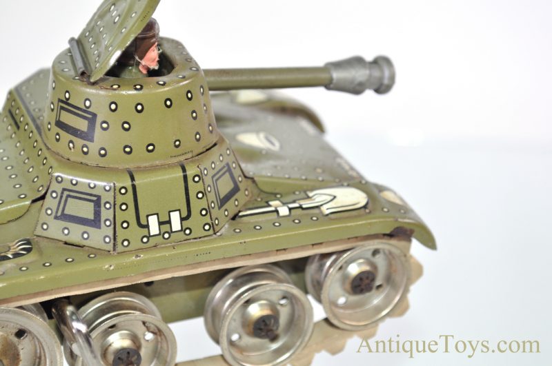 Vintage Gama German Tin Litho Tank Windup Toy <FONT COLOR="ff000 ">*SOLD*</font> - Image 5