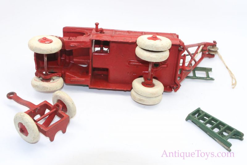 Hubley Bell Telephone Truck Large Cast Iron Version <FONT COLOR="ff000 ">*SOLD*</font> - Image 5