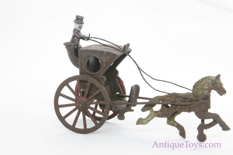 Hubley Cast Iron Hansom Cab <FONT COLOR="ff000 ">*SOLD*</font> - Image 12