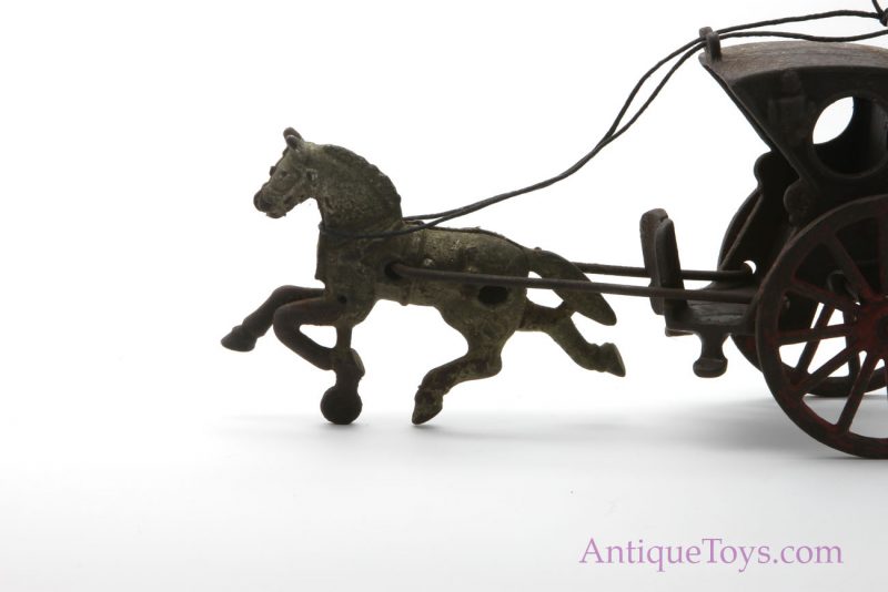 Hubley Cast Iron Hansom Cab <FONT COLOR="ff000 ">*SOLD*</font> - Image 10